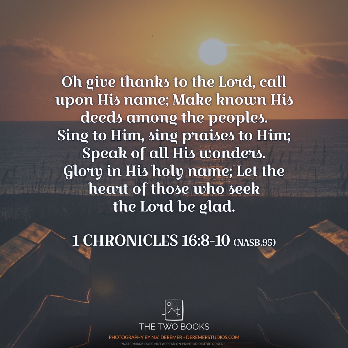 1 Chronicles 16:8-10