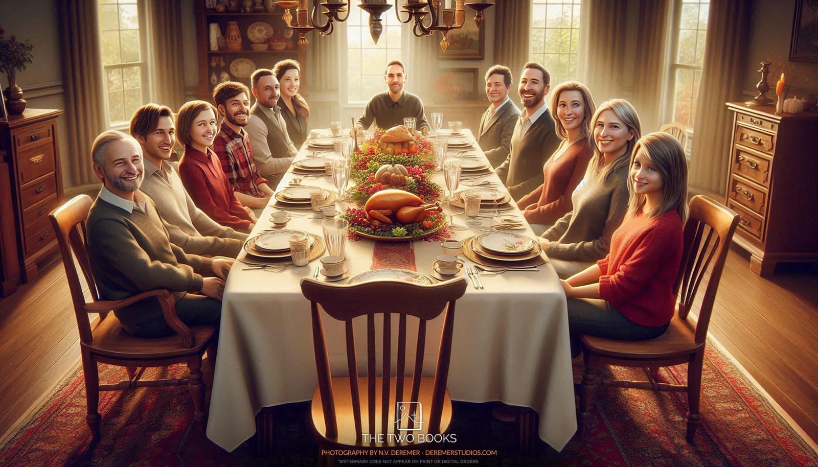 Thanksgiving Dinner should always have room for one more at the table.  